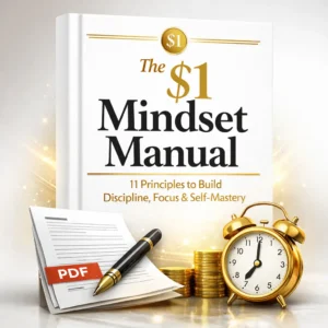 The $1 Mindset Manual – Invest in Yourself Today